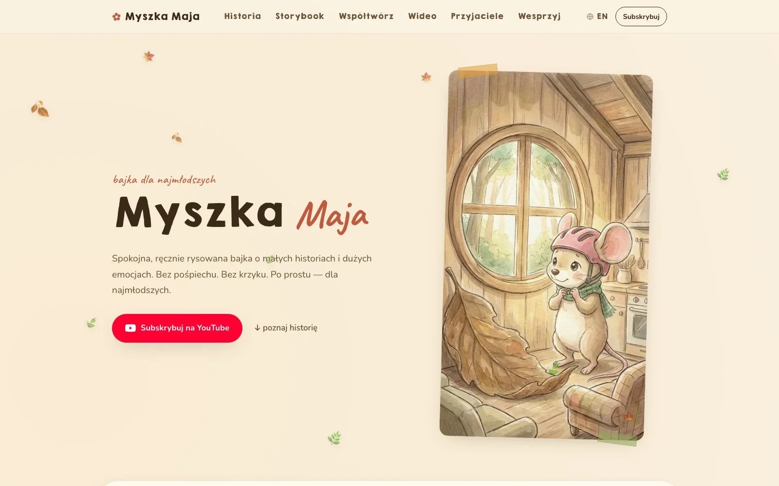Podgląd: Animacja dla dzieci / Myszka Maja